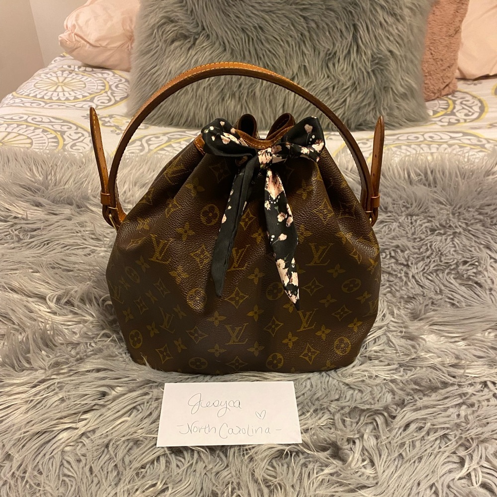 SOLD- Authentic Louis Vuitton Monogram Petit Noe
